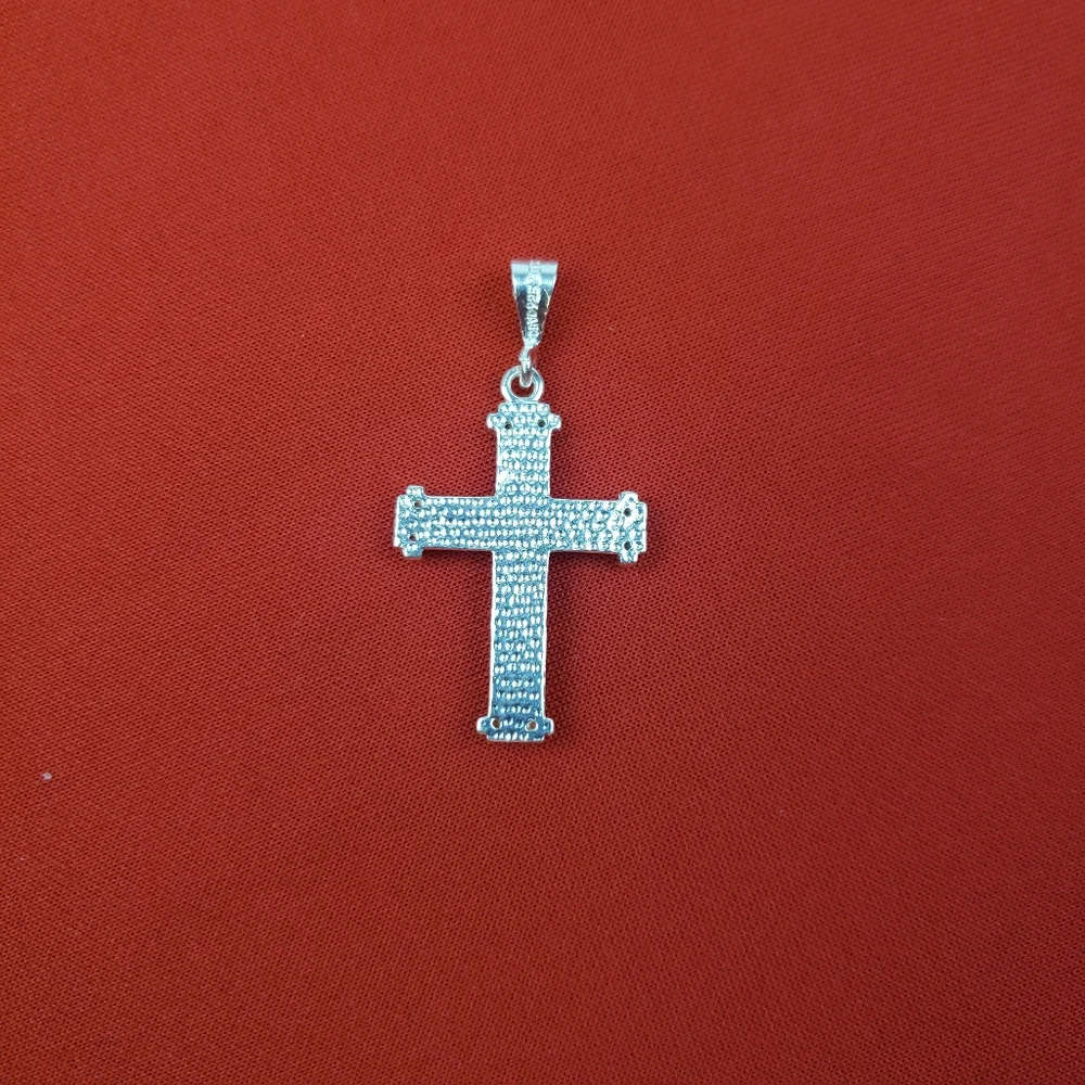 925 sterling silver‎ Crucifix pendant/ Jesucristo de plata fina 925 - Picture 5 of 6